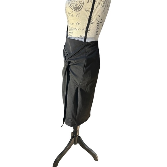 Kate Kasin Black Pencil Skirt Size Medium NWT - Picture 2 of 5